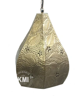 lampa orientalna marokańska złota duża