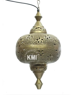 lampa orientalna marokańska złota