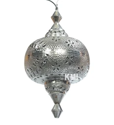 lampa orientalna marokańska srebrna