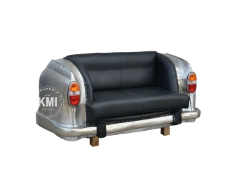 meble loftowe sofa stary samochód Ambasador