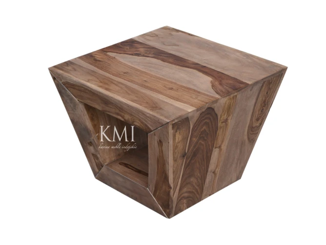 meble z palisandru | mały stolik Trapez NAC-CON-516 natural
