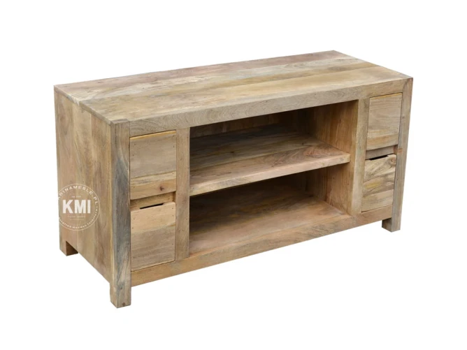 meble indyjskie mała szafka rtv drewno mango 120 cm