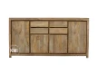 meble loftowe komoda z drewna mango 180 cm