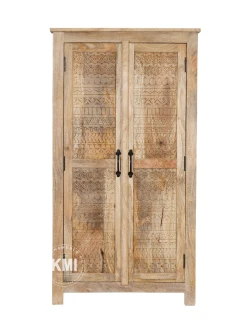 meble boho home wysoka komoda z półkami MONSOON