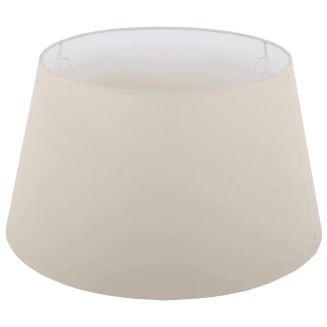 Abażur bawełniany kremowy – abażur 30 cm do lampy