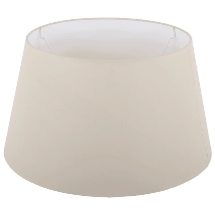 Abażur bawełniany kremowy – abażur 30 cm do lampy