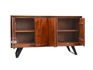 meble loftowe vintage komoda nature line akacja indyjska