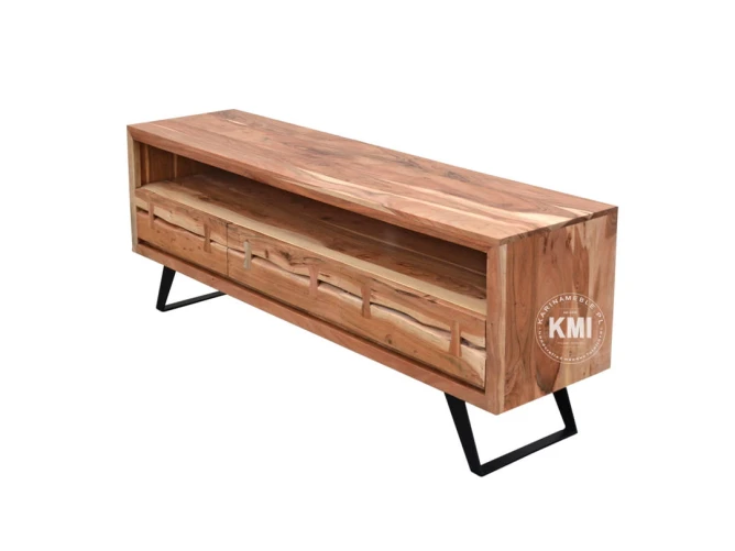 meble kolonialne loftowa szafka rtv Organic natural