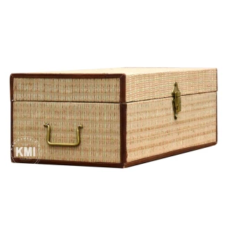 Walizka Boho Plecionka – wiklina & rattan, meble indyjskie, drewniane