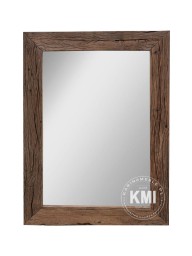 loftowe lustro ze starego drewna Driftwood 120x90