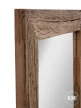 meble loftowe do przedpokoju lustro w ramie ze starego drewna Driftwood 120x90