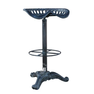meble loftowe metalowe | industrialne krzesło barowe M-10319