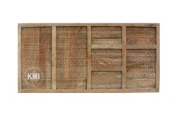 panel dekoracyjny drewniany zagłówek  MONSOON