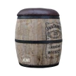 meble drewniane beczka do siedzenia za schowkiem Jack Daniel's