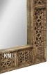 meble egzotyczne indyjskie lustro boho Shanti rzeźbione 60x90 cm