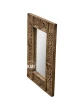 meble sypialnia indyjskie lustro boho Shanti rzeźbione 60x90 cm