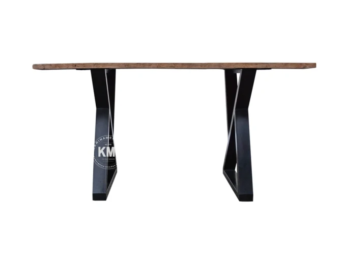 meble vinatge loftowy stół drewniany mango 150x90 postarzany
