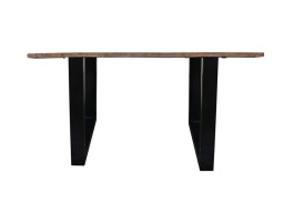 Industrialny stół drewniany mango 150×90 – postarzany, styl loftowy