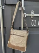 torba na ramię listonoszka recykling Dirtbags trykot canvas skóra