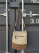 miejska torba na ramię listonoszka Dirtbags trykot canvas skóra