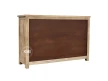 meble shabby chic indyjska rzeźbiona komoda bielona
