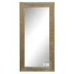 meble orientalne lustro w indyjskiej złotej ramie 60x120