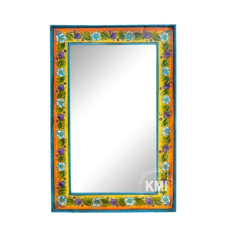 orientalne lustro  60x90 meble indyjskie boho