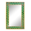 meble boho ręcznie malowane lustro indyjskie 60x90