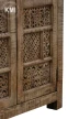 meble indyjskie szafa drewniana Shanti rzeźbiona w orientalne wzory