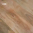 meble loftowe z indii okrągły stół drewniany na metalowych nogach