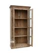 meble z litego drewna indyjska witryna rzeźbiona MANDALA natural boho