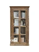 tanie meble indyjskie warszawa drewniana witryna rzeźbiona MANDALA natural boho