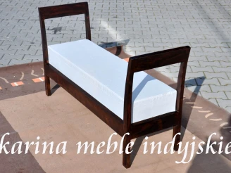 karina meble indyjskie - kolonialna ławka