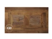 meble indyjskie w stylu boho panel drewniany rzeźbiony brązowy
