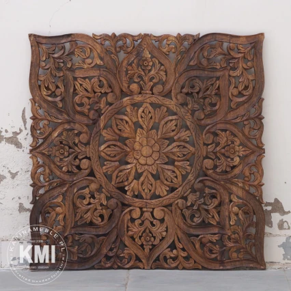 Boho Panel 90×90 – meble indyjskie z drewna styl orientalny
