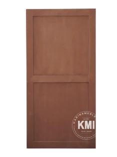 Panel dekoracyjny z recyklingowanego drewna 90x180 cm – zagłówek lub blat w stylu industrialnym
