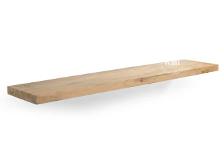 półka drewniana prosta loftowa 90 cm