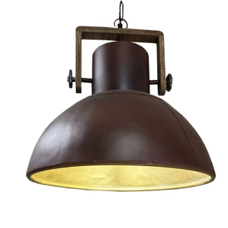 lampa industrialna na stół metalowa postarzana