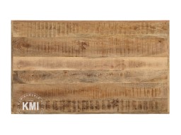 blat do stołu drewno mango 120x70 bistro restauracja postarzany