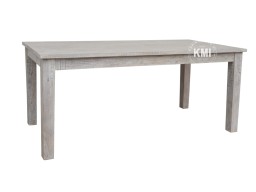 Stół Drewniany HAMPTON ISLAND | Bielone Meble w Stylu Rustykalnym 180x90