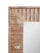 meble drewniane lustro Roma postarzane drewno mango 75x150