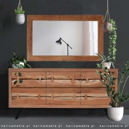 Komoda Organic – Meble Drewniane w Stylu Loftowym
