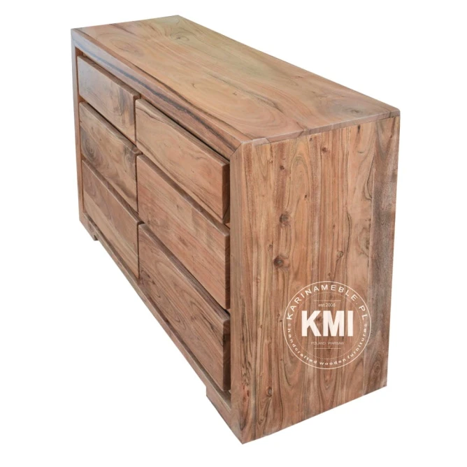 meble indyjskie jasne | komoda Tao akacja natural