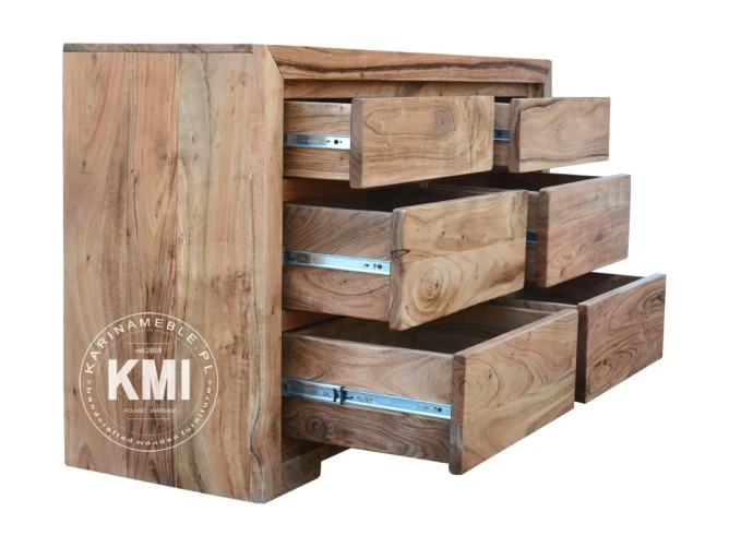 meble do sypialni | komoda Tao akacja natural