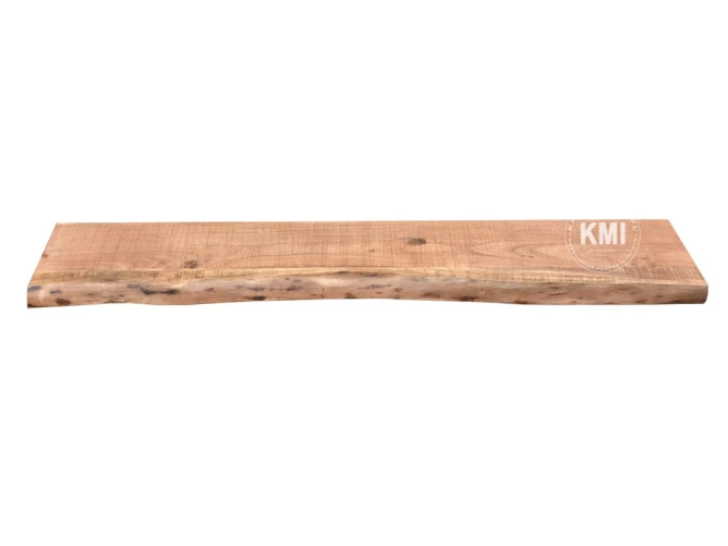 meble indyjskie loftowe półka drewniana LIVE EDGE 90 cm