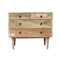 Komoda z Drewna Mango BohoWood 99 cm | Meble Indyjskie Scandi