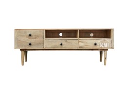 Szafka RTV BohoWood 150 cm z Drewna Mango | Scandi Boho