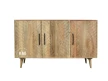 meble drewniane - pojemna komoda mango stripes