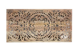 Ażurowy Panel | Zagłówek z Drewna Mango | Styl Orientalny Boho