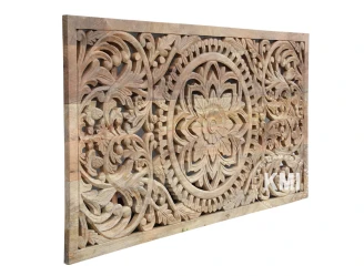 Panel ścienny w stylu boho – widok z boku